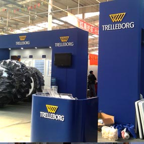 特瑞普輪胎展位