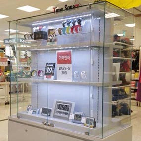 數碼產品玻璃展示陳列柜
