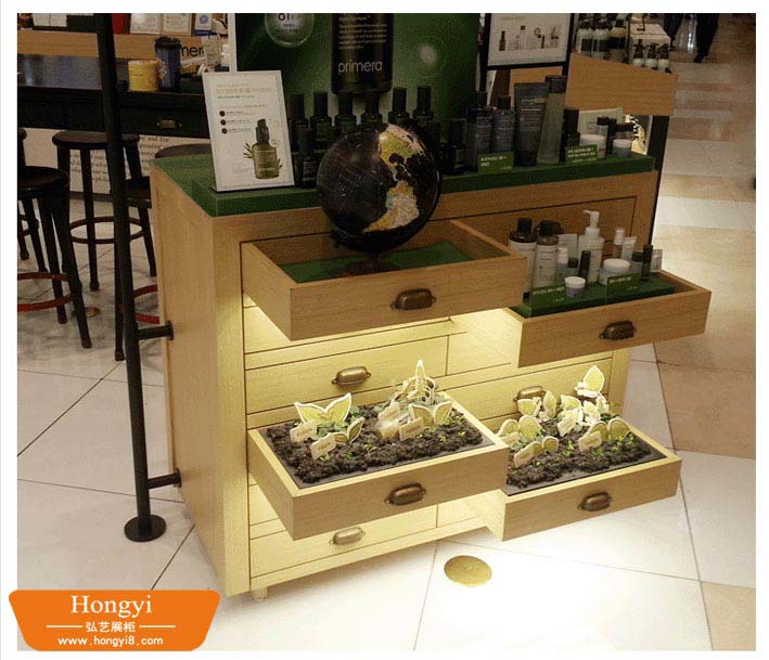木質化妝品展示柜